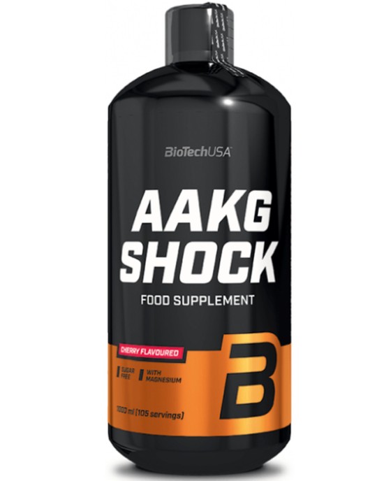 BioTech USA - AAKG Shock 1000ml - liquid pre-workout / pump