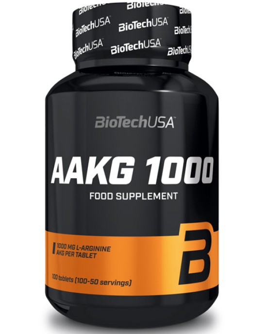 BioTech USA - AAKG 1000  Arginine - 100tabs