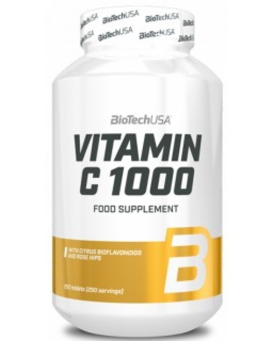 BioTech USA - Vitamin C 1000mg - 250tabs