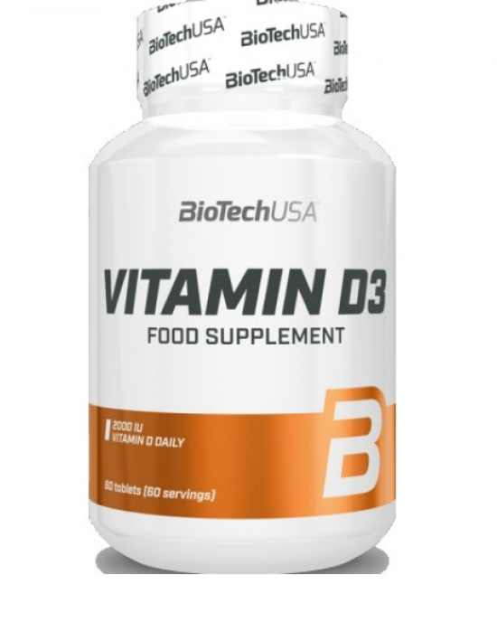 BioTech USA - Vitamin D3 - 60tab