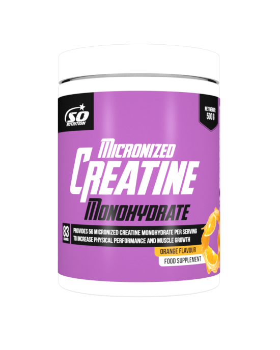 SO NUTRITION - CREATINE FLAVOURED - 500G