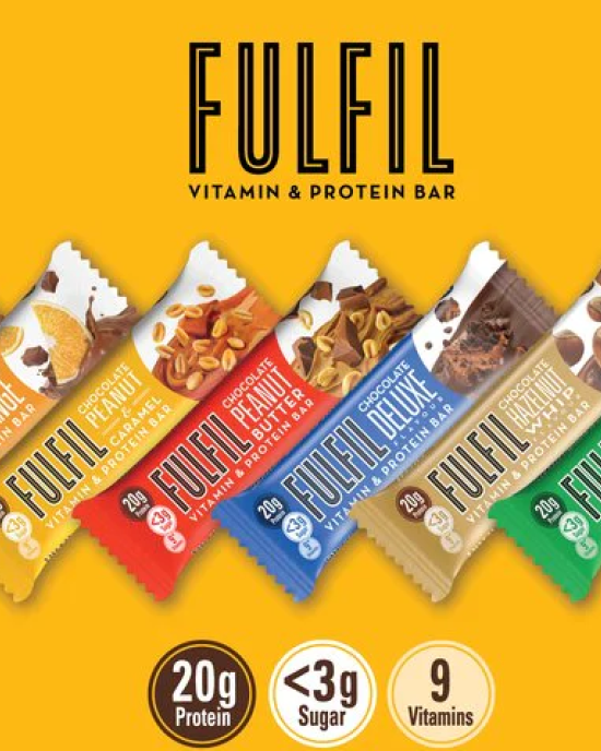 Fulfil - Protein bars with vitamins 15*60g box