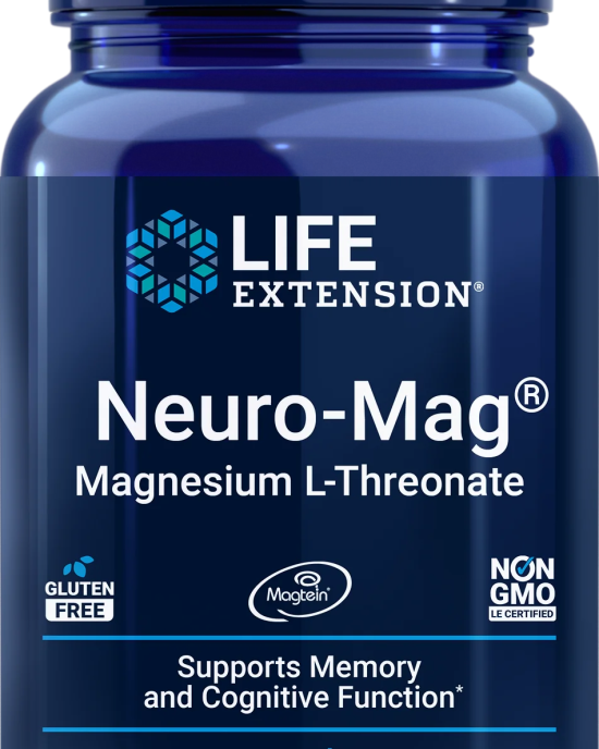 Life Extension Magnesium L-Threonate 90 Veg caps