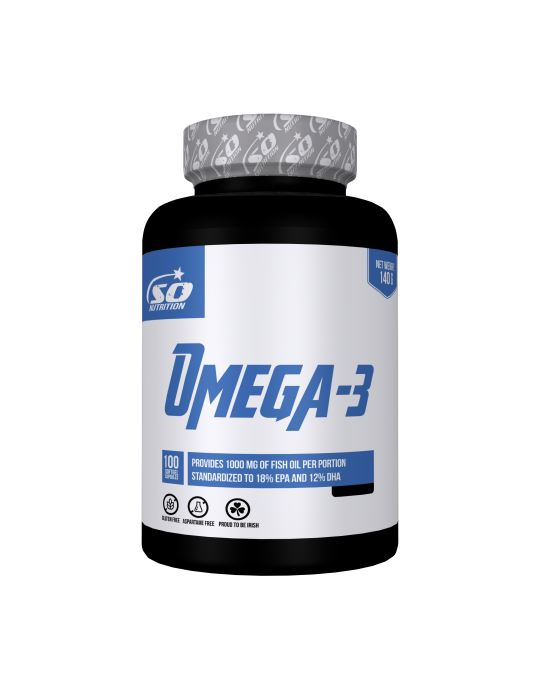 SO NUTRITION - OMEGA 3 -100 SOFTGELS