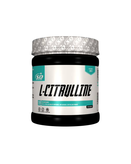 SO NUTRITION - L-Citrulline 300g Unflavoured