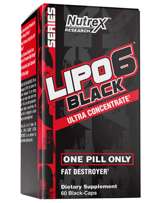 Nutrex - Lipo 6 Black Ultra Concentrated 60caps