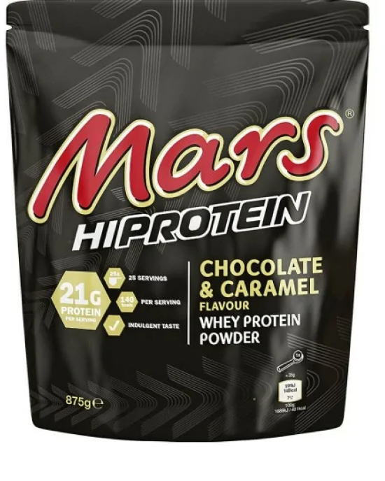 MARS Hi-Protein Chocolate & Caramel Powder 875g