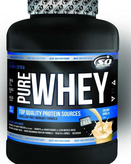 SO NUTRITION - Pure Whey 2lb / 908g