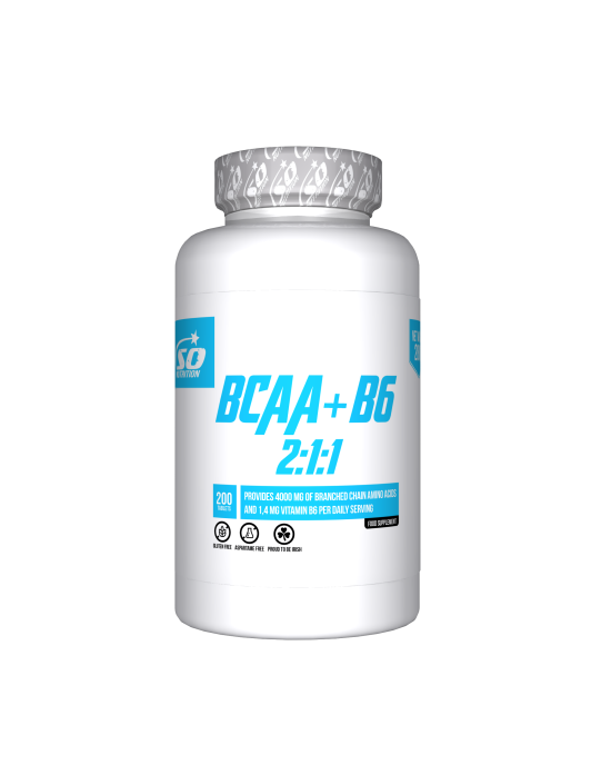 SO Nutrition - BCAA + B6 2:1:1 * 100tablets