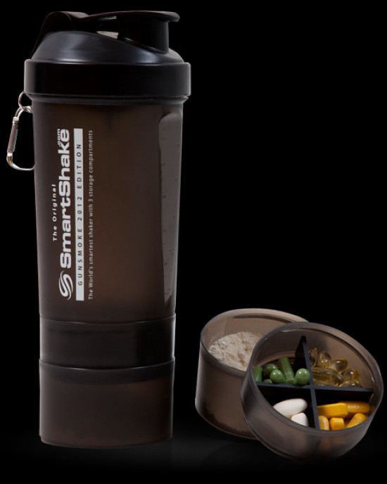 SmartShake XL - 800ml Gunsmoke