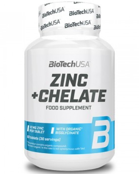 BioTech USA - Zinc + Chalate 60tabs