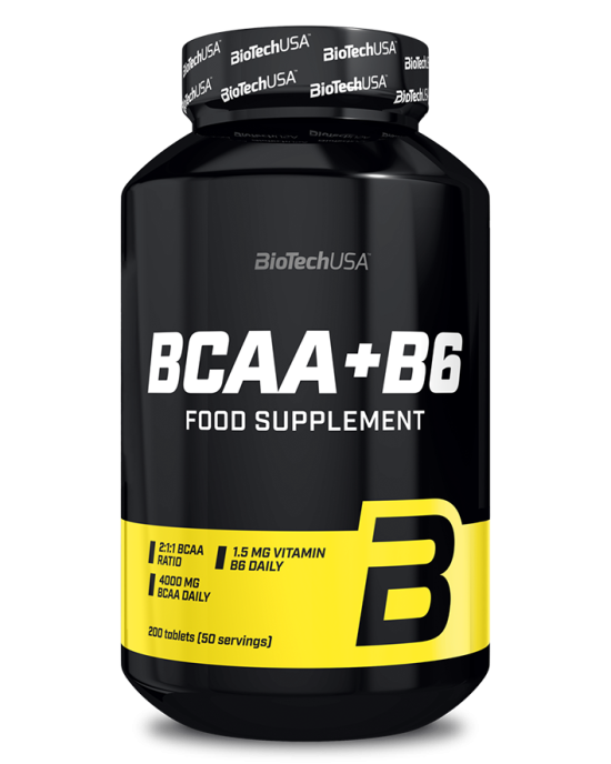 BioTech USA - BCAA + B6  - 200tablets