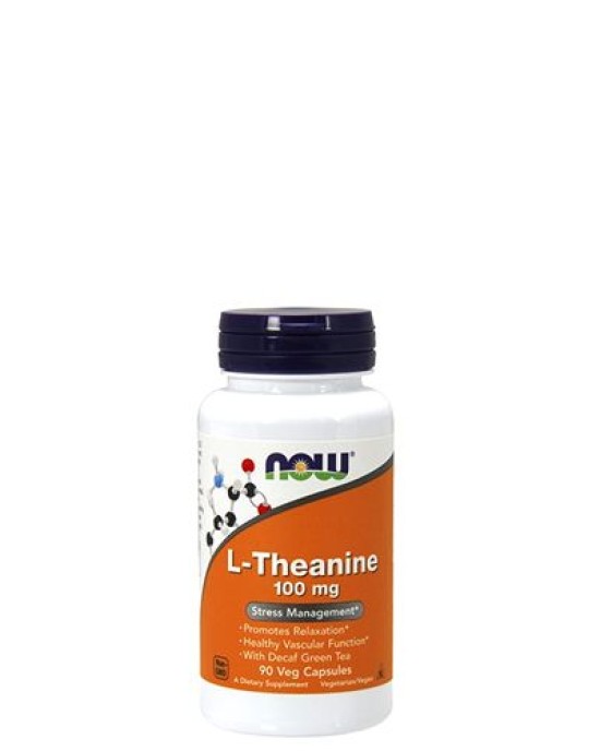 Now Foods - L-Theanine 100 mg (90 Veg Capsules)