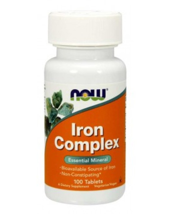 Now Foods - Iron Complex 100tablets