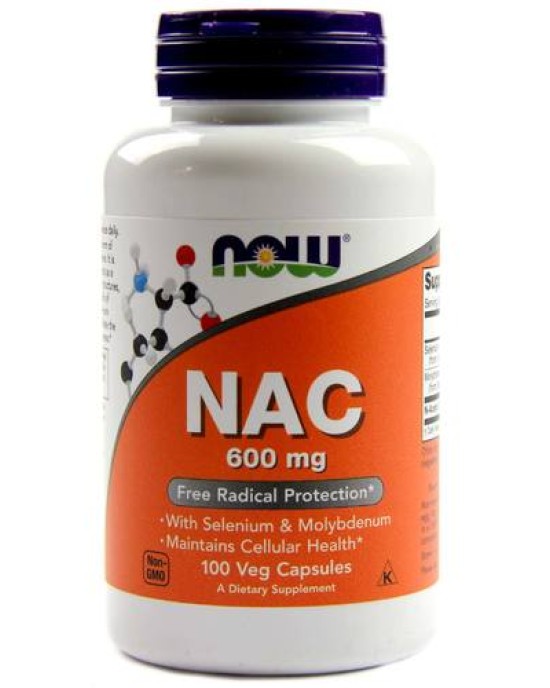 Now Foods - NAC 600mg - 100 Caps