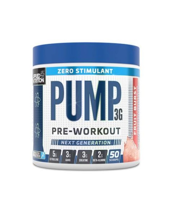 Applied Nutrition - Pump  Stim Free Pre Workout 375g