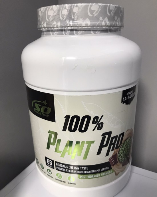 So Nutrition - 100% Plant  Pro 2kg - 66 servings